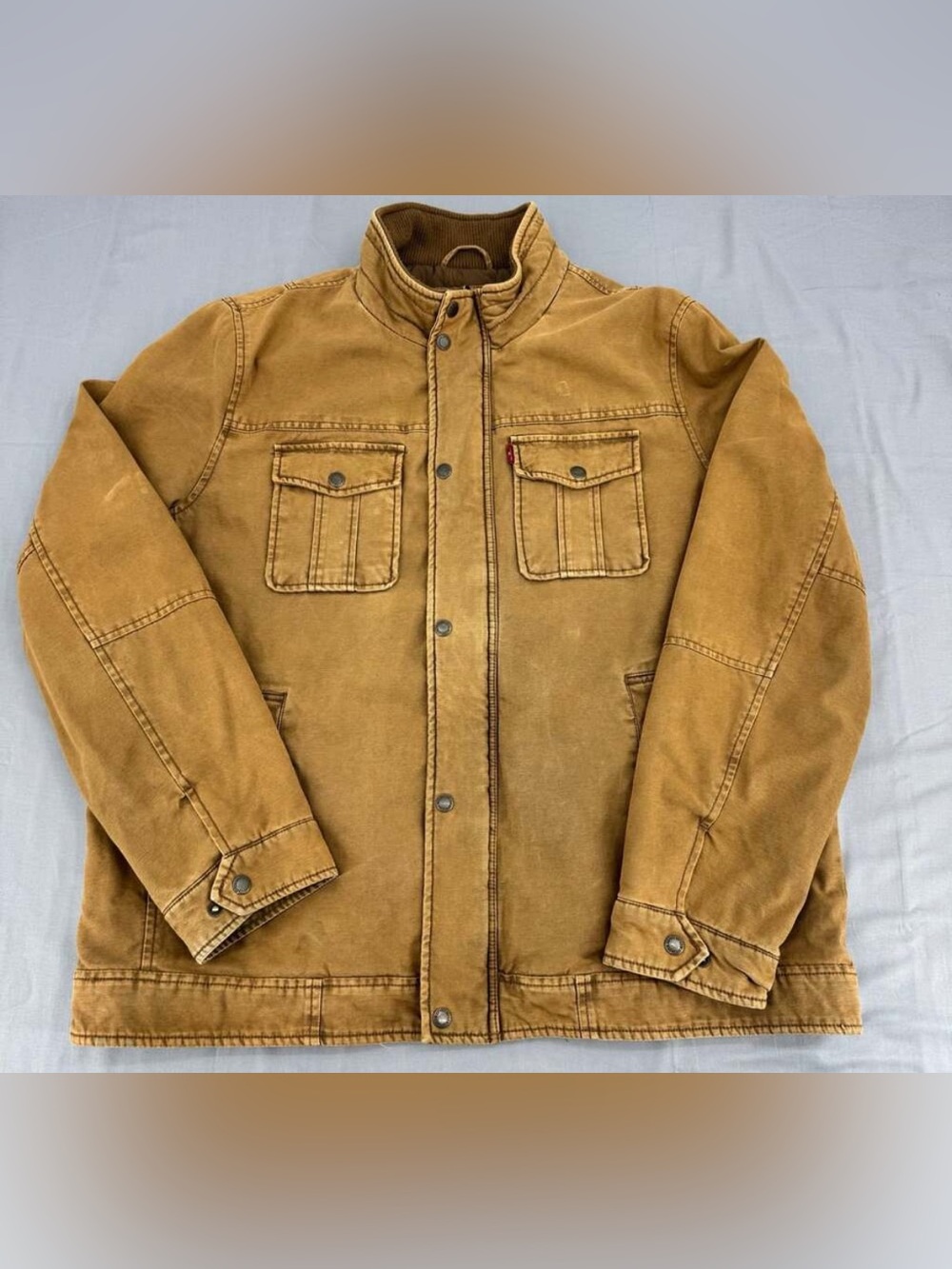 Levi Strauss & Co. Brown Canvas Utility Jacket XL